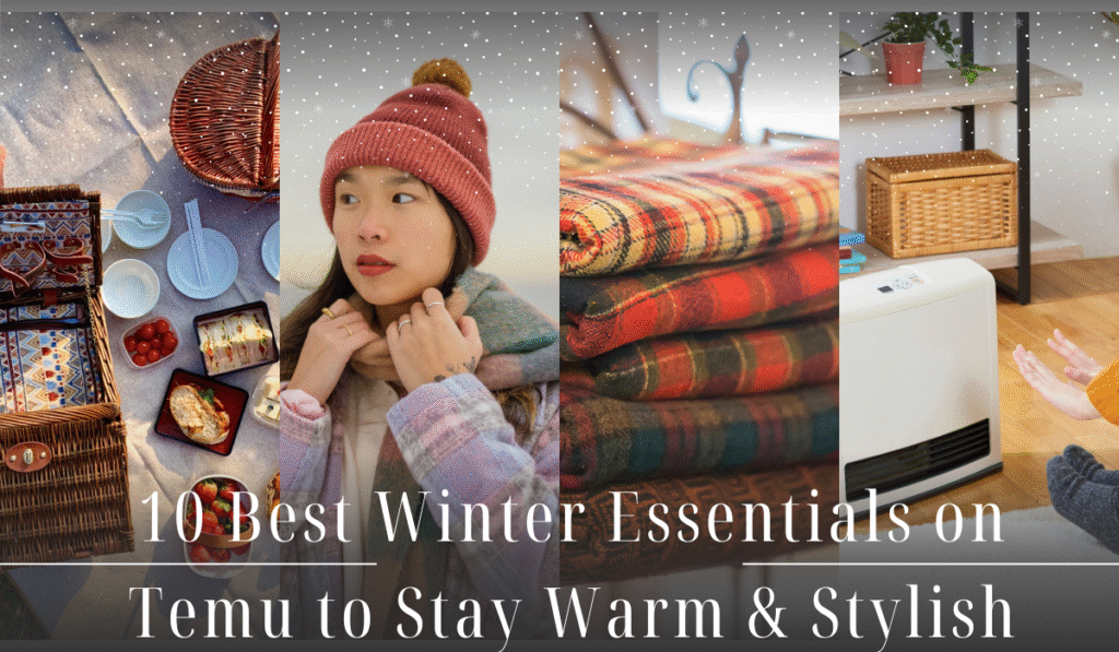 10 Best Winter Essentials on Temu to Stay Warm & Stylish