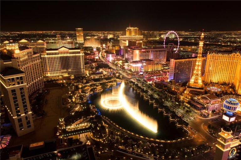 las vegas tour at night