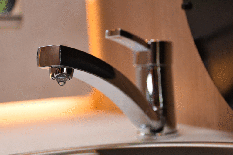 deck mixer tap