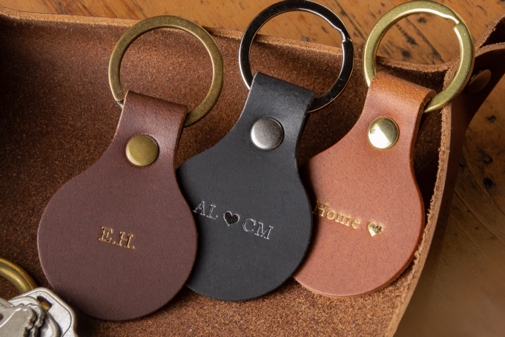 Custom Leather Keychain Designs To Make Your Everyday Style Unique custom leather keychain