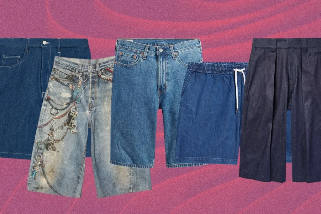 Denim Jorts Outfit Ideas That Suit All Body Types denim-jorts
