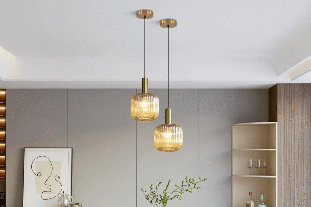 Hanging Lamp Adds Coastal Charm To Rooms hanging lamp