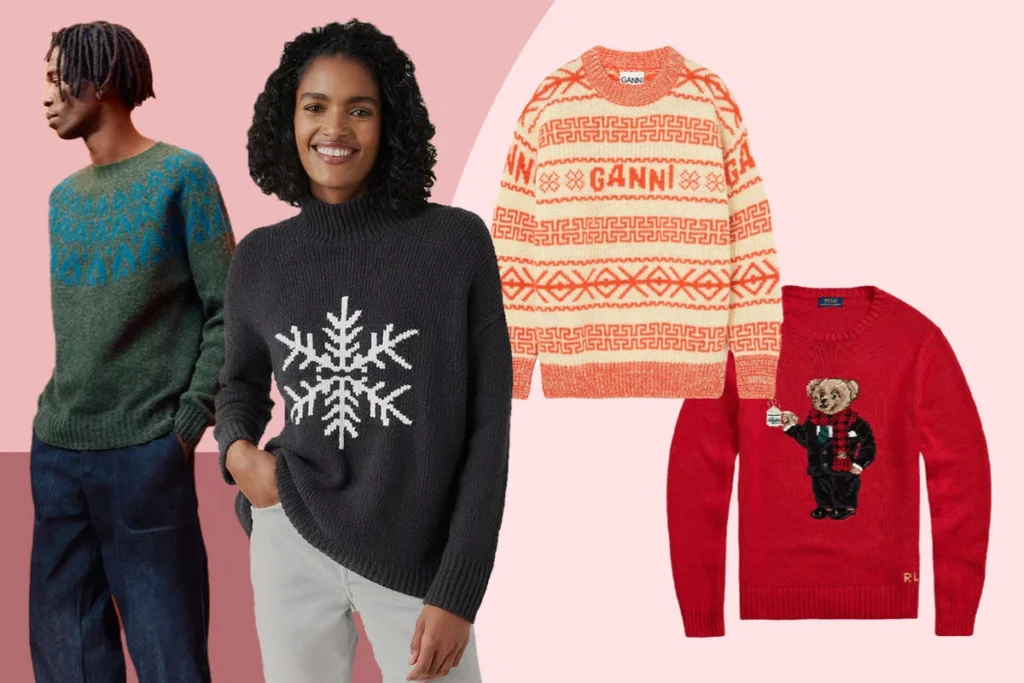 Crew Neck Christmas Jumpers to Level Up Your Holiday Look Crew Neck Christmas Jumpers