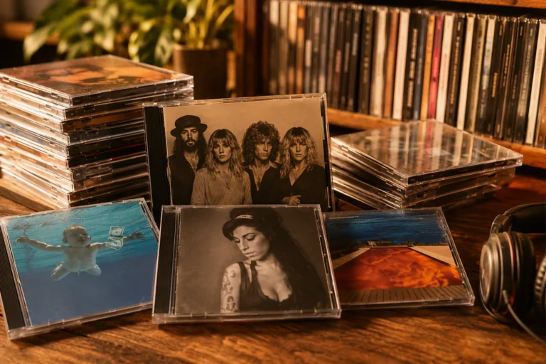 Erschwingliche Gebrauchte Musik-CDs Zum Entdecken Klassischer Und Moderner Lieblingsalben