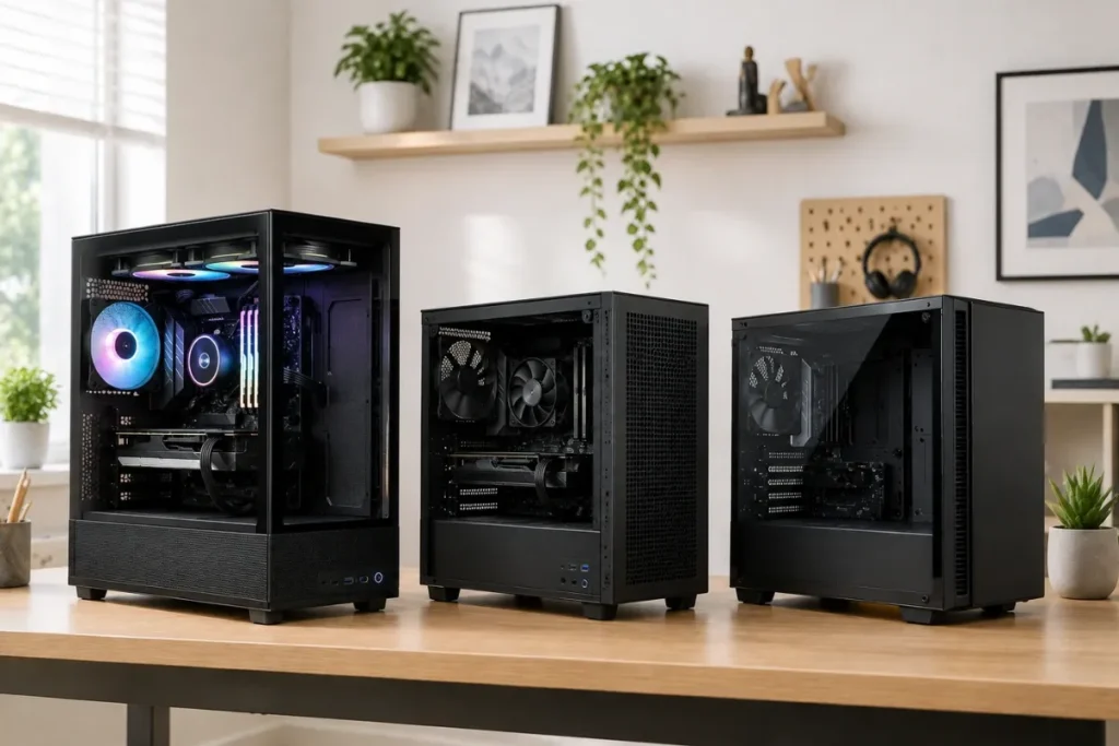 MicroATX Computer Cases for Efficient Cooling and Custom PC Builds